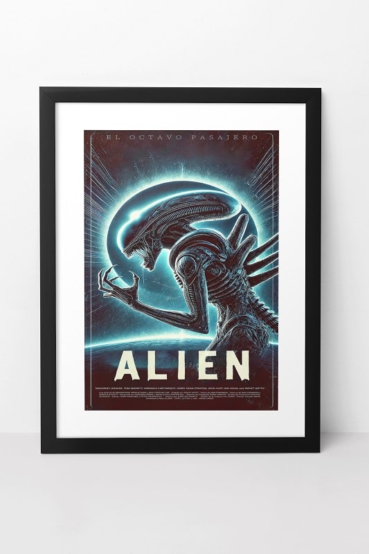 Póster Digital de Alien - El Octavo Pasajero: El Terror Incomparable del Espacio